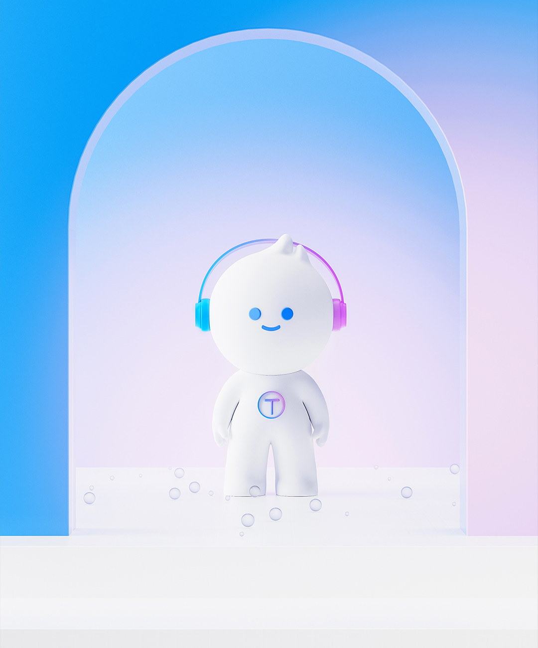 波币钱包吉祥物“小天”今日正式亮相(图1)